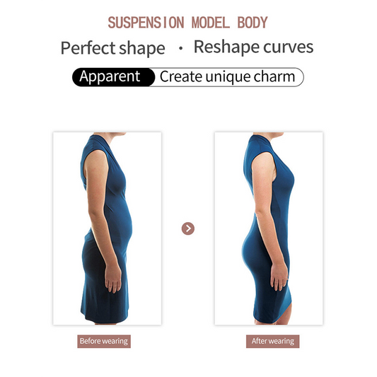Dubbelknäppt Shaping Bodysuit för kvinnor