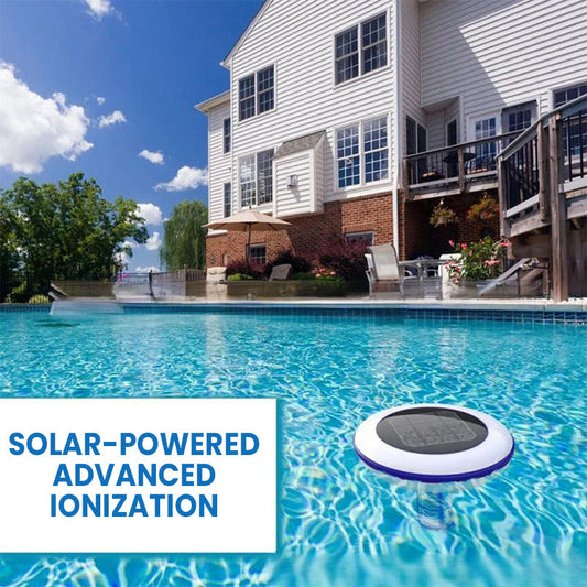 Solar Pool Ionizer för kristallklart vatte