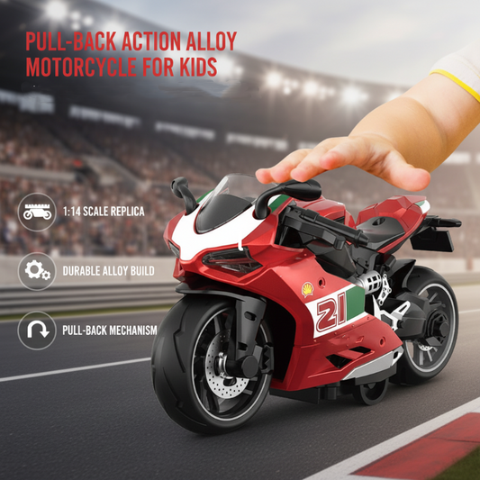 🔥50% OFF 🔧🏍️F2 Cable-Steer Alloy Motorcycle