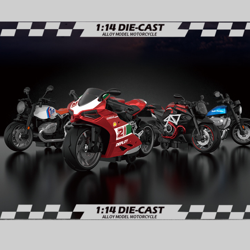 🔥50% OFF 🔧🏍️F2 Cable-Steer Alloy Motorcycle