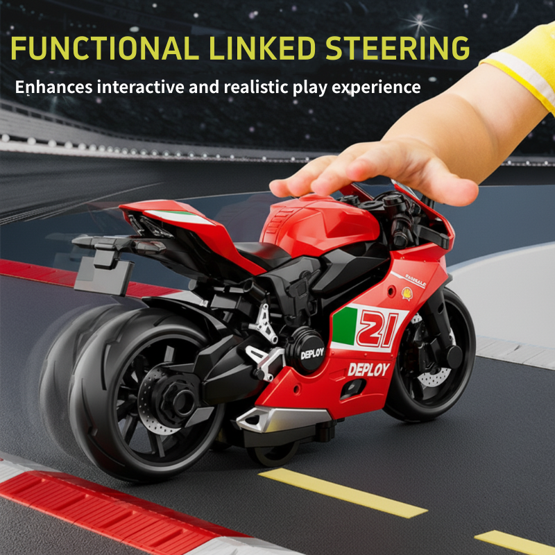 🔥50% OFF 🔧🏍️F2 Cable-Steer Alloy Motorcycle