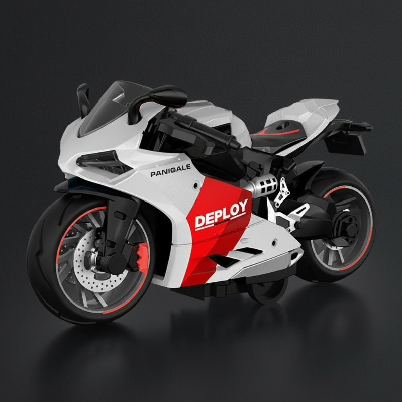 🔥50% OFF 🔧🏍️F2 Cable-Steer Alloy Motorcycle