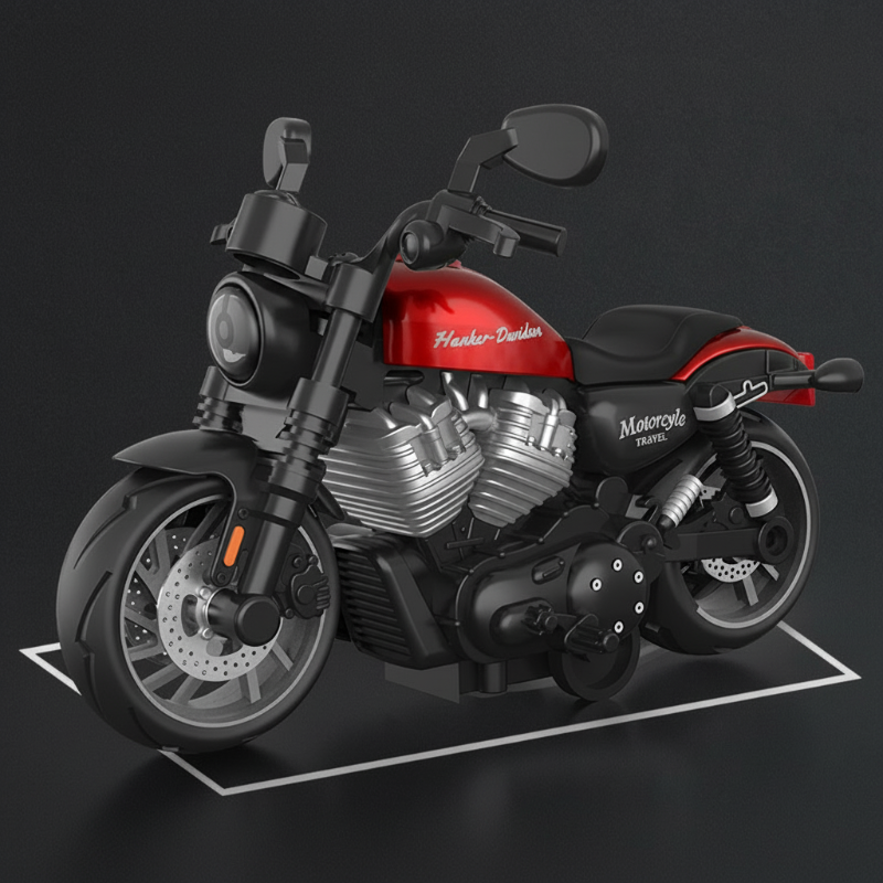 🔥50% OFF 🔧🏍️F2 Cable-Steer Alloy Motorcycle