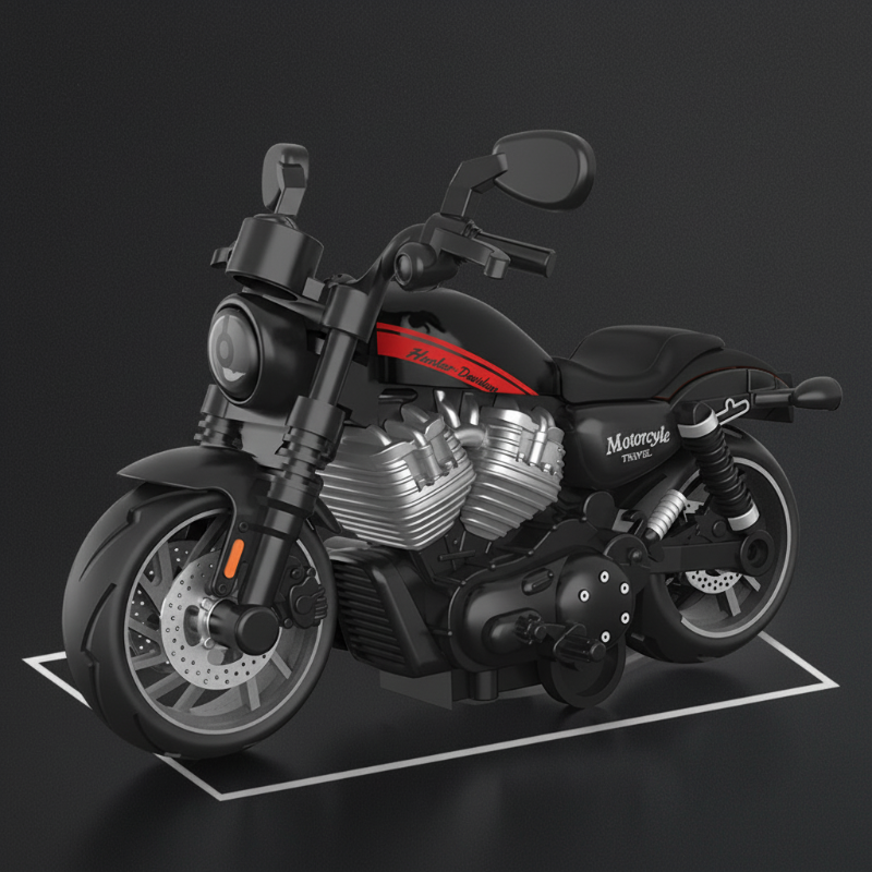 🔥50% OFF 🔧🏍️F2 Cable-Steer Alloy Motorcycle
