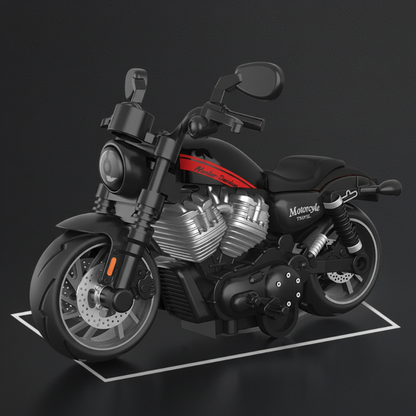 🔥50% OFF 🔧🏍️F2 Cable-Steer Alloy Motorcycle
