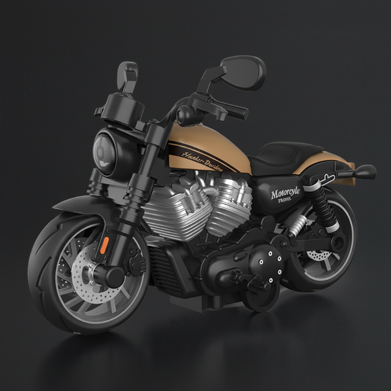 🔥50% OFF 🔧🏍️F2 Cable-Steer Alloy Motorcycle