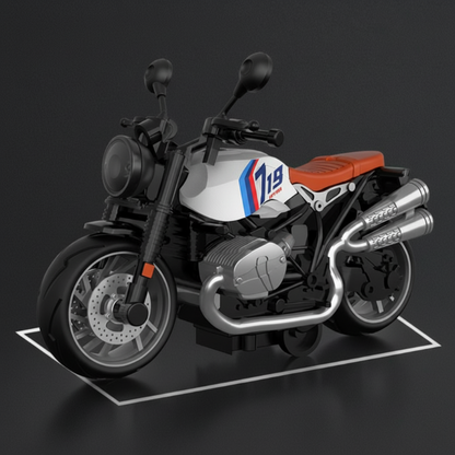 🔥50% OFF 🔧🏍️F2 Cable-Steer Alloy Motorcycle