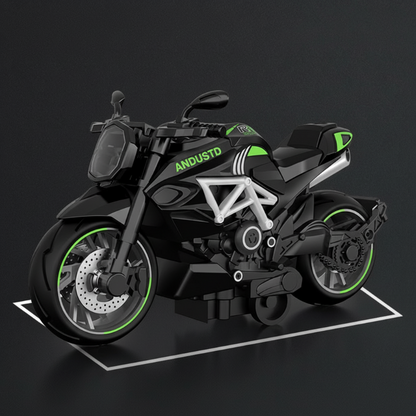 🔥50% OFF 🔧🏍️F2 Cable-Steer Alloy Motorcycle