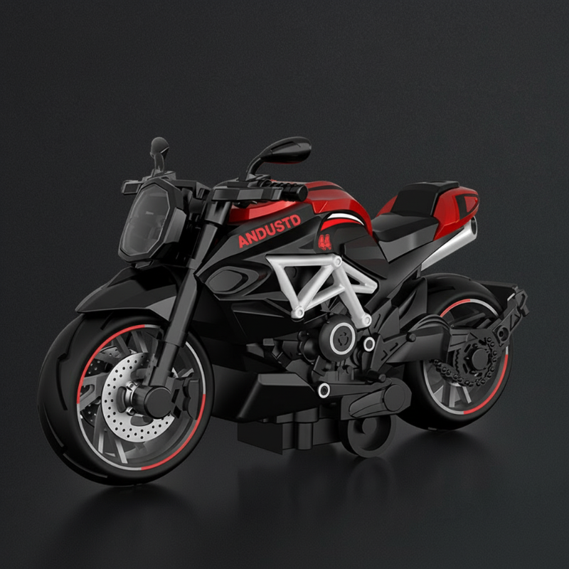 🔥50% OFF 🔧🏍️F2 Cable-Steer Alloy Motorcycle