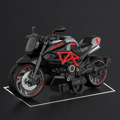 🔥50% OFF 🔧🏍️F2 Cable-Steer Alloy Motorcycle