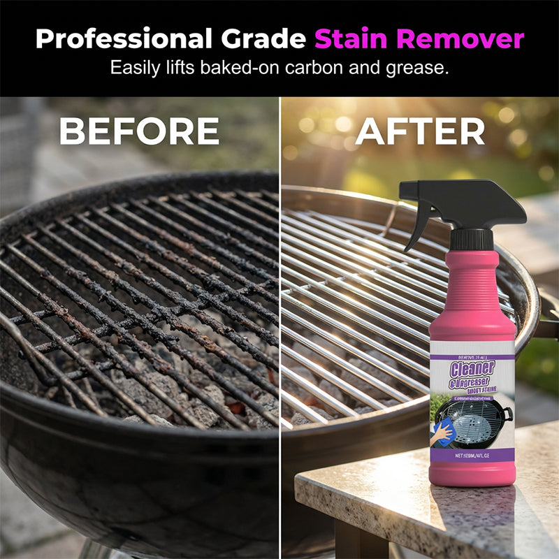 ⏳LAST DAY OF THE SALE – BUY 2, GET 1 FREE!!🌟Fast-acting, powerful degreasing spray for grills