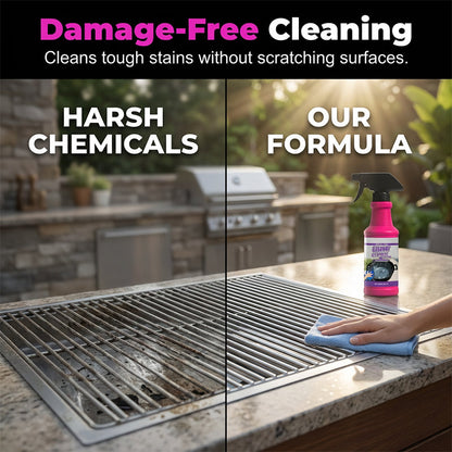 ⏳LAST DAY OF THE SALE – BUY 2, GET 1 FREE!!🌟Fast-acting, powerful degreasing spray for grills