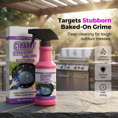⏳LAST DAY OF THE SALE – BUY 2, GET 1 FREE!!🌟Fast-acting, powerful degreasing spray for grills